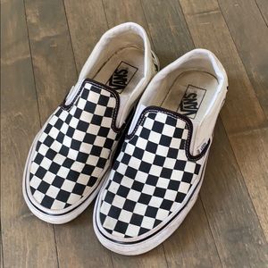 Checkered vans